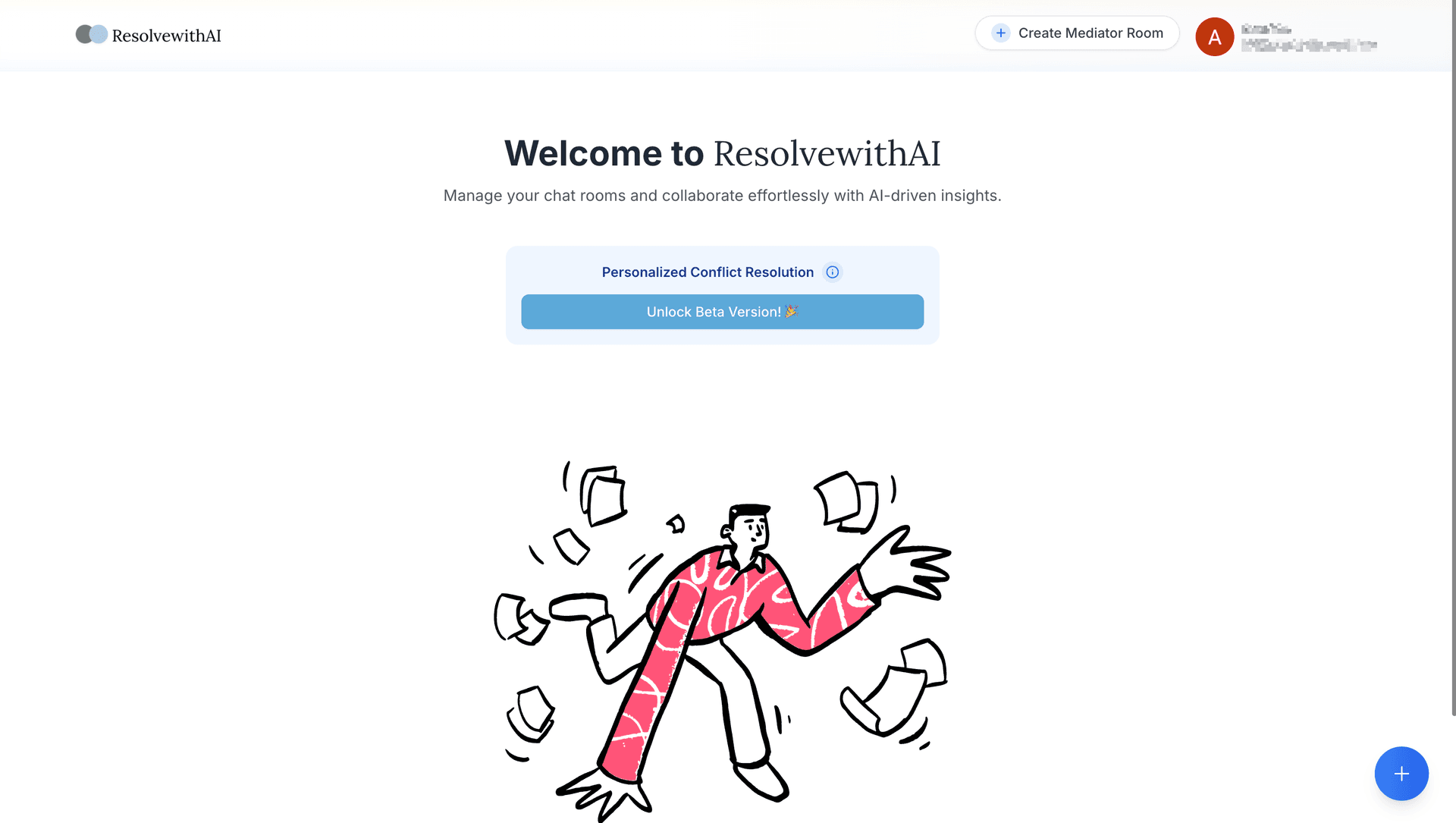 ResolvewithAI Dashboard