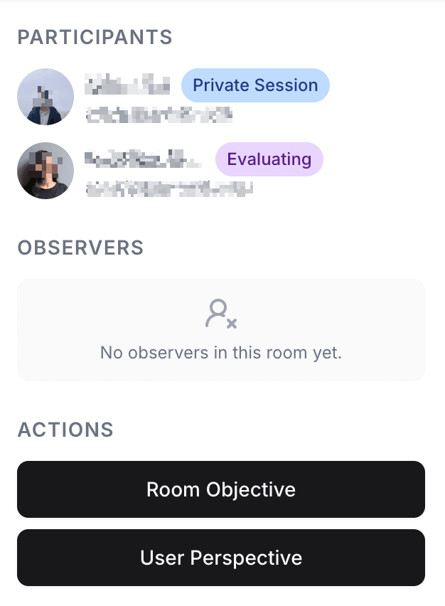 Conflict Room Sidebar
